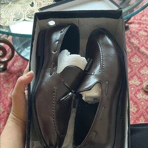 Men's Classic Brown Leather Loafers